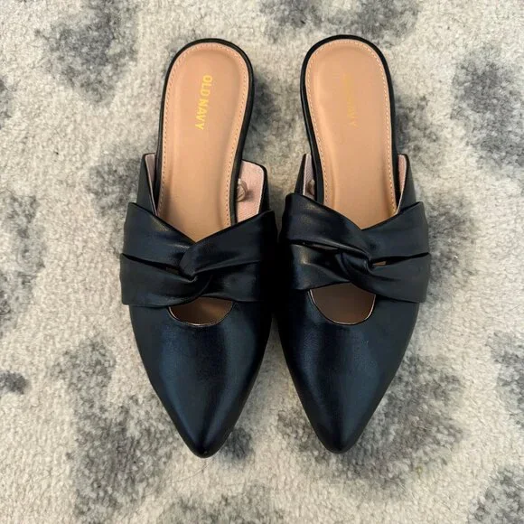 Old Navy Shoes Old Navy Almond Shaped Mules Poshmark